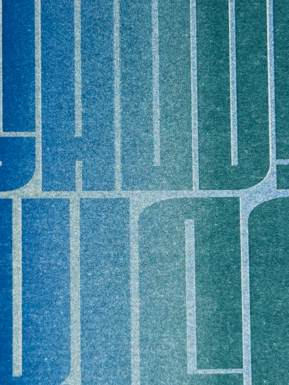 3er Serie Risografie Postkarten Sea - Wave - Salty Kiss