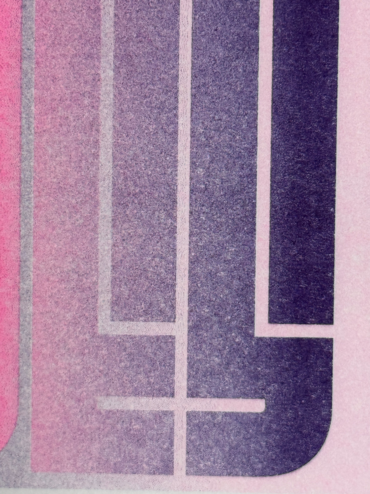 3er Serie Risografie Postkarten Yes - Kiss - Love