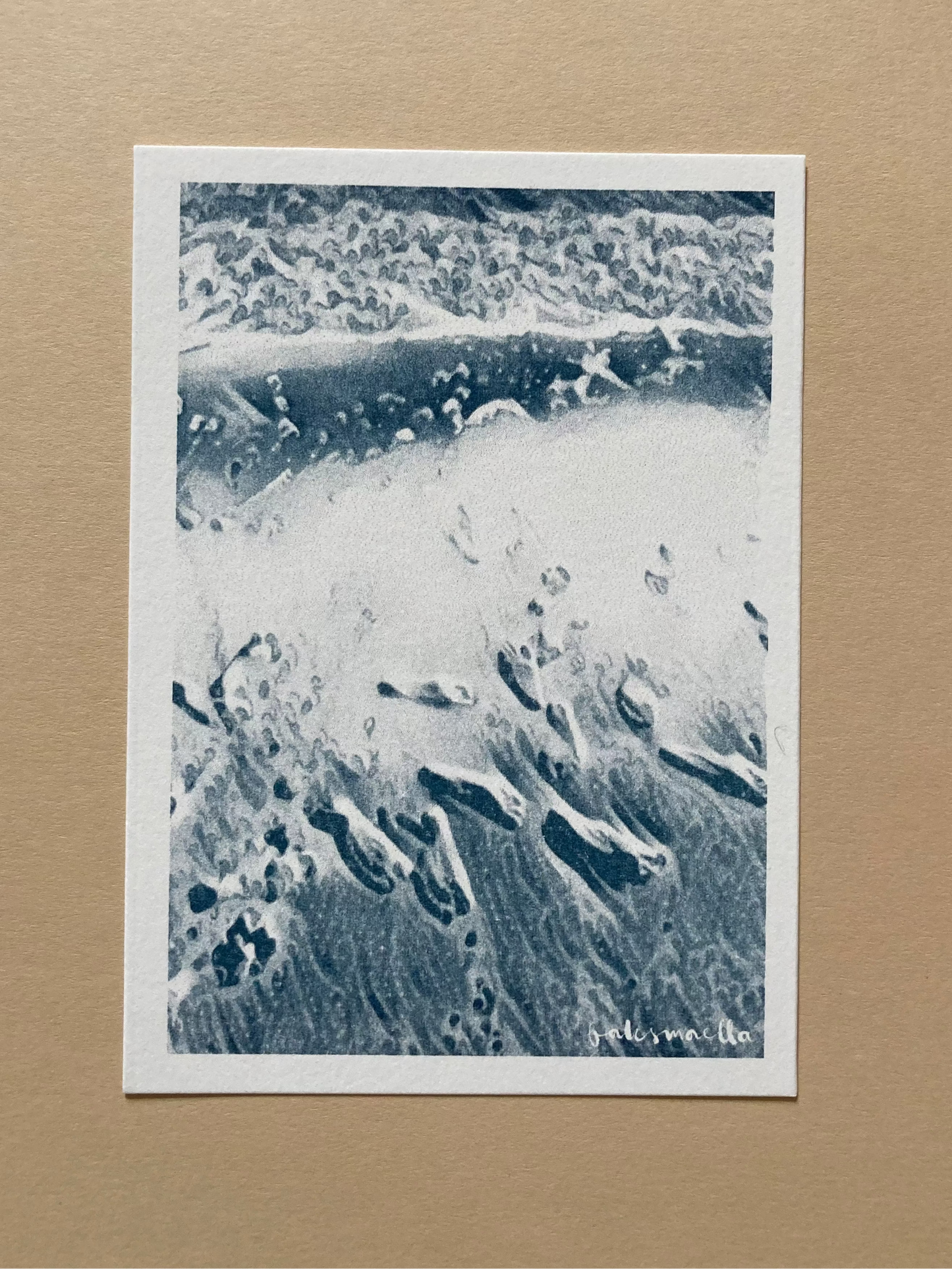 Risografiepostkarten Beach